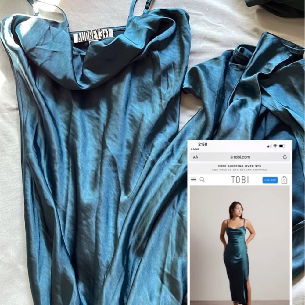 Silk dress